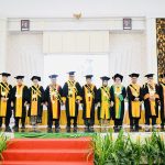 Perkuat Tridharma Perguruan Tinggi, Universitas Halu Oleo Tambah 8 Guru Besar Baru