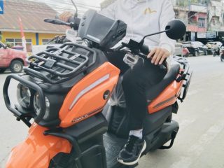 Punya Body Kekar dan Ban Tangguh, Motor Listrik Tyranno Jadi Pilihan Baru Riders di Kendari