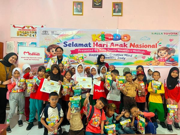 Rayakan Hari Anak Nasional, Kalla Toyota Sulap Dealer Jadi Ruang Belajar dan Bermain Lewat Program "KIDDO"