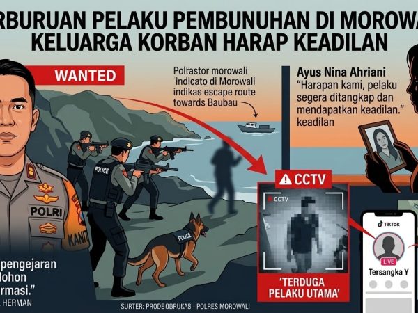 Polres Morowali Kejar Terduga Pelaku Pembunuhan, Keluarga Korban Berharap Segera Ditangkap