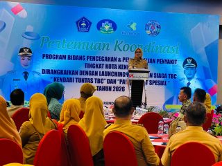 Pemkot Kendari Luncurkan Kelurahan Siaga TBC dan "Paket Sehat Spesial" Guna Intervensi Stunting