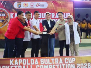 Kapolda Sultra Cup Basketball Competition 2026 Resmi Bergulir