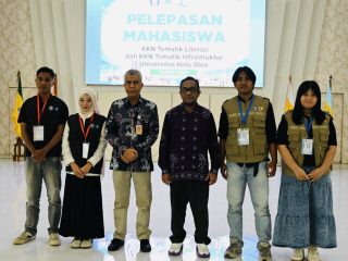 UHO Berangkatkan 805 Mahasiswa KKN Tematik ke Lima Kabupaten