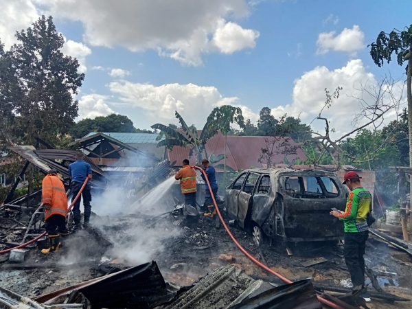 Rumah di Watulondo Kendari Hangus Terbakar, Kerugian Taksir Rp500 Juta