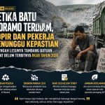 Kendala Persetujuan RKAB, Asap Dapur Buruh Batu Moramo Terancam Padam