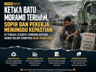Kendala Persetujuan RKAB, Asap Dapur Buruh Batu Moramo Terancam Padam