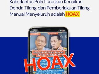 Kakorlantas Polri Imbau Masyarakat Waspadai Hoaks Soal Aturan Tilang Baru