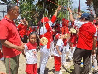 Meriahkan HUT RI ke-81, Kodim 1417/Kendari Gelar Beragam Lomba Tradisional