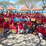 Pererat Silaturahmi dan Soliditas Karyawan, CV ACA Gelar Family Gathering di Pantai Nambo