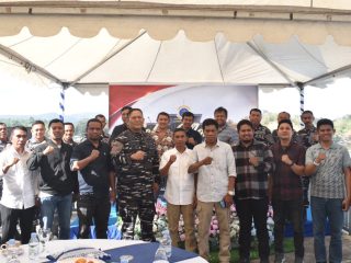 Perkuat Sinergi, Danlanal Kendari Ajak Insan Pers Sultra Sajikan Informasi Akurat dan Edukatif