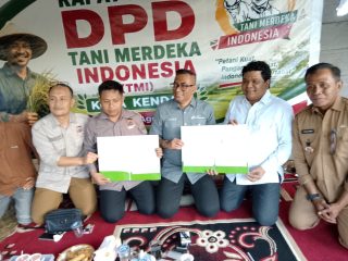 Sinergi Tani Merdeka, Pemkot Kendari dan Forkopimda Resmikan Program Jamsostek untuk Kelompok Tani