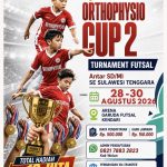 Orthophysio Cup 2 Siap di Gelar, Panggung Lahirnya Bintang Futsal Usia Dini di Sulawesi Tenggara