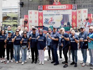 Buka Finspora 2026 di The Park Kendari, Kontingen Bank Sultra Ditingkat Teratas Medali