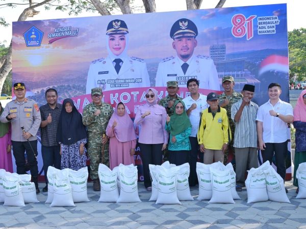 Tepis Isu Politik, Pemkot Kendari Tegaskan Penyaluran Bantuan Beras Murni Program Pemerintah