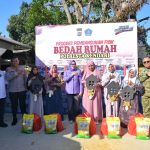 Polresta Kendari dan Pemkot Bedah 10 Rumah Warga, Lima Unit Rampung dan Diserahkan