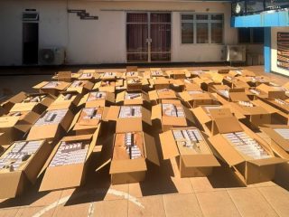 838 Ribu Batang Rokok Ilegal Diamankan Bea Cukai Kendari, Potensi Kerugian Negara Rp822 Juta