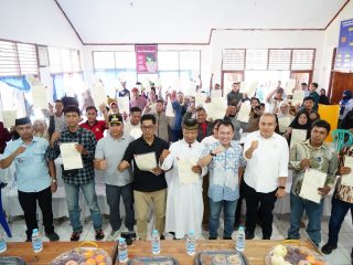 Wakil Ketua Komisi II DPR RI Bahtra Banong Kawal PTSL di Sulawesi Tenggara, Targetkan Seluruh Bidang Tanah Bersertifikat
