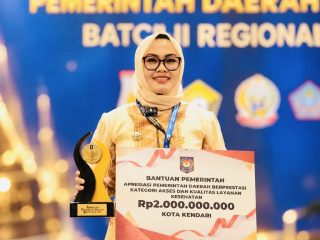 Kota Kendari Terbaik I Layanan Kesehatan Regional Sulawesi, Raih Insentif Fiskal Rp2 Miliar