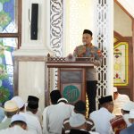 Kapolresta Kendari Safari Jumat di Masjid Al-Kautsar, Ajak Warga Jaga Kamtibmas