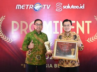 Jasa Raharja Raih Penghargaan Excellent in Road Safety Empowerment di Prominent Awards 2026