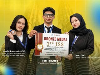 Tiga Mahasiswa FT UHO Raih Bronze Medal di International Student Summit Malaysia