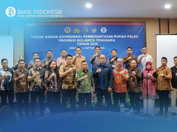 BI Sultra Perkuat Sinergi Lintas Lembaga Berantas Peredaran Rupiah Palsu