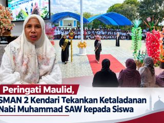 Peringati Maulid Nabi, SMAN 2 Kendari Tanamkan Keteladanan Rasulullah kepada Siswa