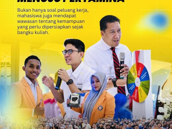 Persiapkan Karier Mahasiswa, UHO Gelar Pertamina Goes to Campus di Auditorium Mokodompit