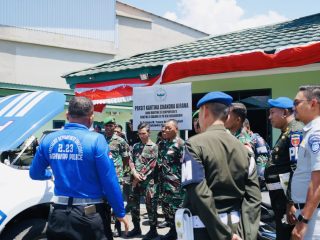 Tekan Angka Kecelakaan, Jasa Raharja dan Ditlantas Polda Sultra Edukasi Prajurit TNI AD