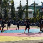 Dukung Minat Olahraga Siswa, UD Maju Motor Perbaiki Lapangan Basket SMKN 1 Kendari dan Rencanakan Turnamen