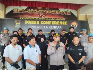 Bukan Cuma Curanmor, Polresta Kendari Bongkar Kasus Aborsi, Sajam hingga Senpi Rakitan