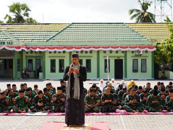 Kemarau Ekstrim, Prajurit Korem 143/Halu Oleo Bermunajat Turun Hujan dan Keselamatan Masyarakat