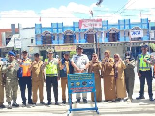 Jasa Raharja dan Tim Pembina Samsat Gelar Operasi Gabungan di 8 Titik Kota Kendari