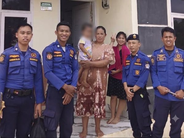 Terjebak Sendirian di Kamar, Balita 1 Tahun Diselamatkan Damkar Kendari