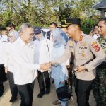 Kapolresta Kendari Turut Dampingi Menko Pangan RI di Rembuk Tani Konawe Selatan