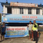 Pelayanan Humanis Ditlantas Polda Sultra di Pos Induk Sampara Dipuji Pengemudi