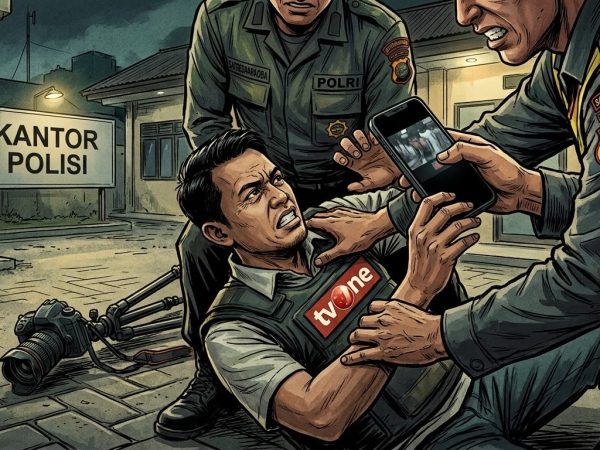 Alat Kerja Dirampas, Rekaman Dipaksa Hapus, Jurnalis tvOne Diduga Jadi Korban Kekerasan di Baubau Sulawesi Tenggara