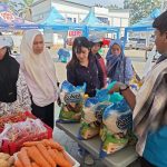 Hari Pertama Gerakan Pangan Murah di Balai Kota Kendari Diserbu Warga, Beras Paling Diburu