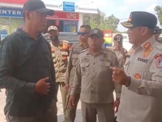 Lanjuti Aduan Warga Soal Dugaan Penyalahgunaan Barcode BBM, Kasatpol PP Kendari Tebar Ancaman Cabut Rekomendasi Izin SPBU THR