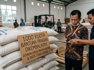Data Tak Sesuai Kriteria, Ribuan Bantuan Pangan di Kota Kendari Dikembalikan