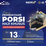 PT Saudi Patria Wisata Tawarkan Program Pembiayaan Porsi Haji Khusus, DP Rp13 Juta dan Angsuran Rp2,9 Juta