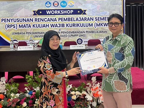 66 Dosen UHO Ikuti Pelatihan Penyusunan dan Standarisasi Rencana Pembelajaran Semester