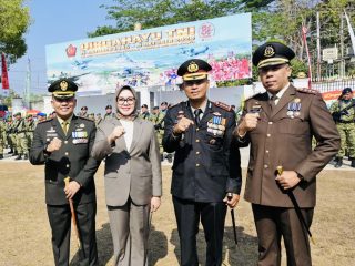 Hadiri HUT ke-81 TNI, Wali Kota Kendari Tekankan Pentingnya Sinergi Bersama Rakyat