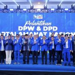 Siska–Sudirman Hadiri Pelantikan PAN Sultra Periode 2024–2029