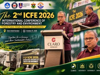 UHO Gelar The 2nd ICFE 2026, Dorong Inovasi Riset dan Kolaborasi Global untuk Kelestarian Hutan