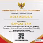 Pemkot Kendari Raih Predikat Sangat Baik dalam Penilaian Kinerja PTSP dan Percepatan Berusaha 2026